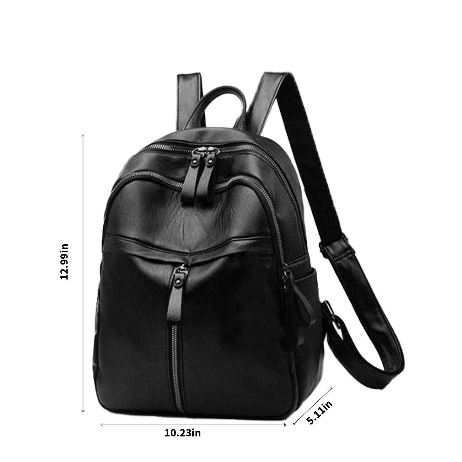 Women'S Fashion Backpack, Backpack Purse for Women, Fashion Leather Handbag, Travel Bag, Satchel Rucksack Ladies Bag,Shoulder Multifunctional Travel Bag